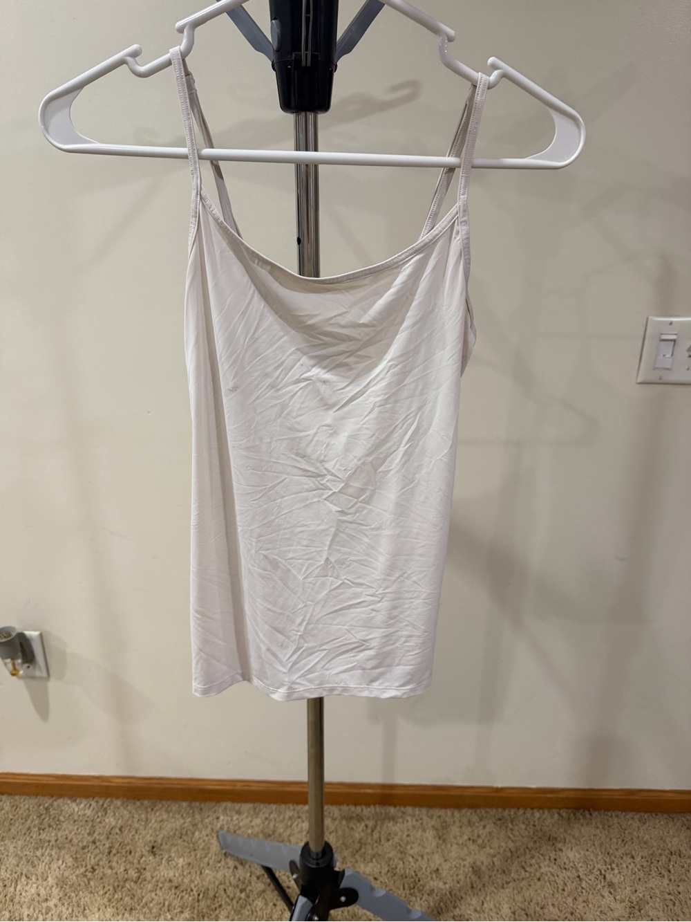 Auden Cream Spaghetti Strap Cami